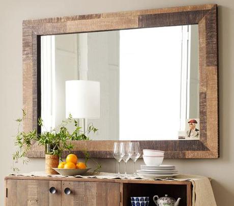 decor reclaimed wood mirrors7 Upcycling Design: Mirrors Framed with Reclaimed Wood HomeSpirations