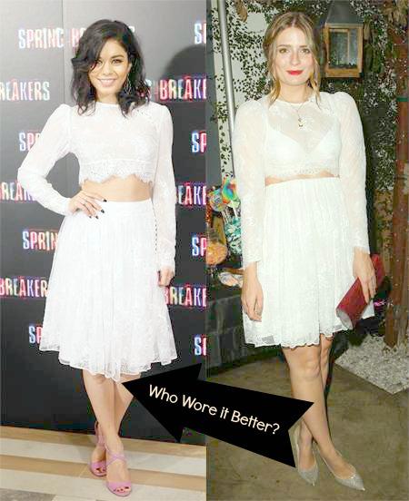 Who Wore it Better? Mischa Barton vs. Vanessa Hudgens covet her closet celebrity gossip fashion trends 2013