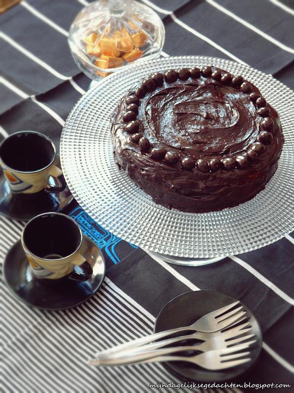 Black'n White Chocolate Fudge Cake/ Черно-Белый Фадж Торт