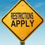 food restrictions