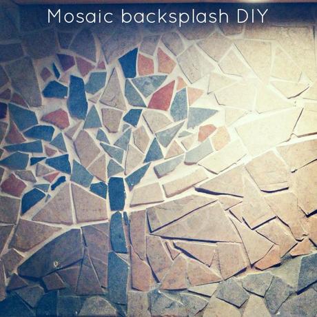 A #DIY tutorial on how to make a mosaic backsplash by @lynneknowlton