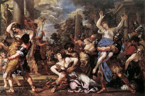 Rape of the Sabine Women by Pietro da Cortona (1628)