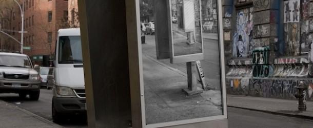 Inception Inspired Phone Booth Art in New York City