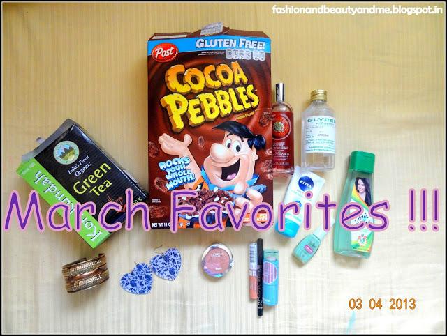 March Favorites 2013