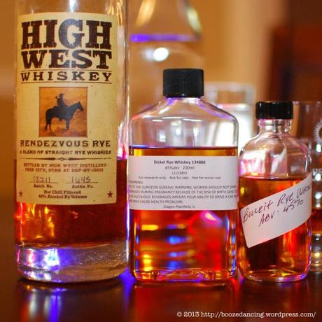 Rye Whiskey Review Showdown – Dickel vs Bulleit vs High West Rendezvous Rye A Trio Of Ryes