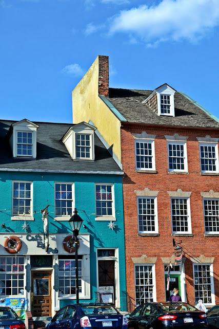 Baltimore, bay, building, color, spring, old architecture, bricks, downtown