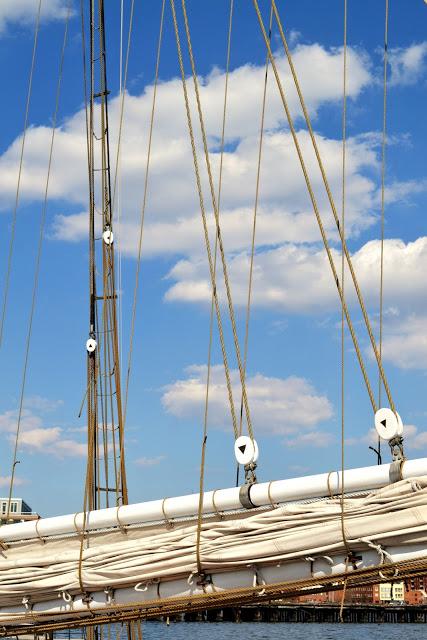 maritime, sailing, boats, Baltimore, harbor, clouds