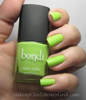 Bondi New York The Limelight Swatches and Review - Fabulous Polish with a Fabulous Purpose