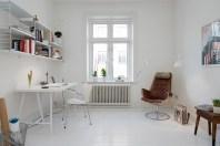 Gorgeous White Three-Room Apartment by Alvhem Mäkleri och Interiör
