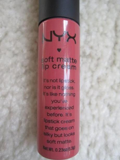Review: NYX Soft Matte Lip Cream
