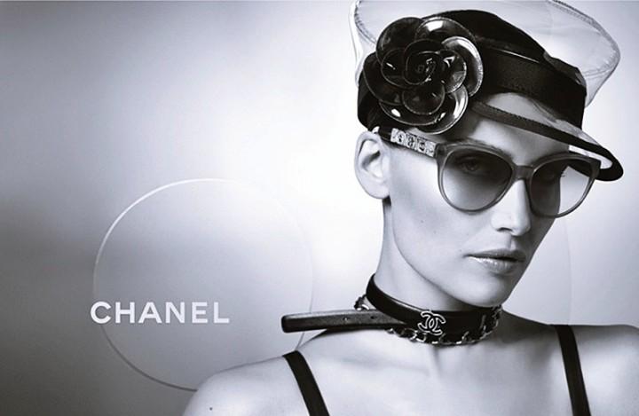 Laetitia Casta by Karl Lagerfeld for Chanel Eyewear Spring 2013 Campaign 5