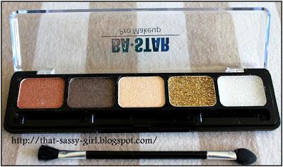 BA STAR Makeup Review: Natural Shadow Palette