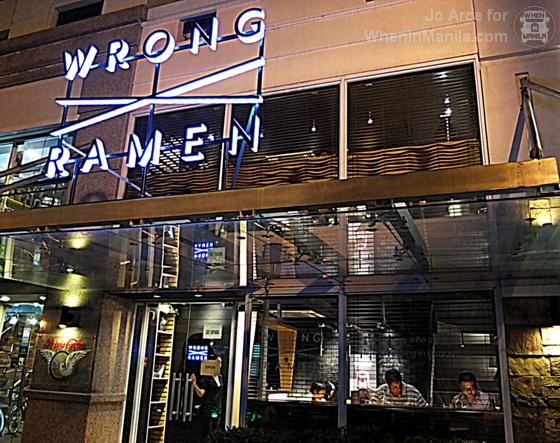 No right ramen at Wrong Ramen!