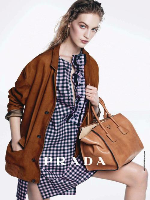 Vanessa Axente & Irene Hiemstra for Prada Pre-Fall 2013 Ad...