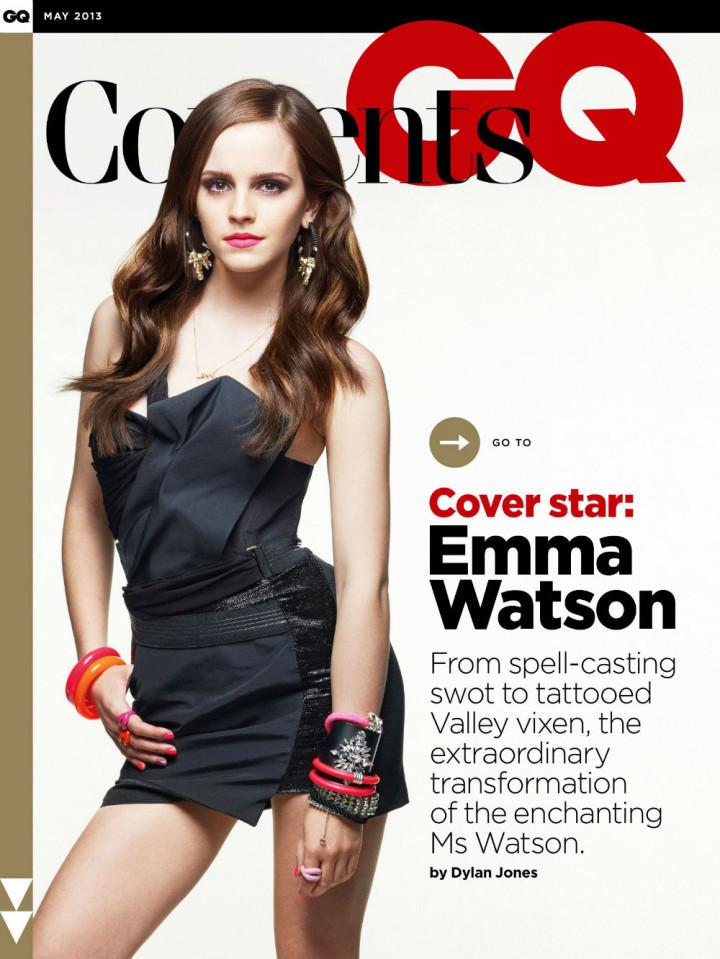 Emma Watson by Mark Seliger for GQ UK May 2013  2