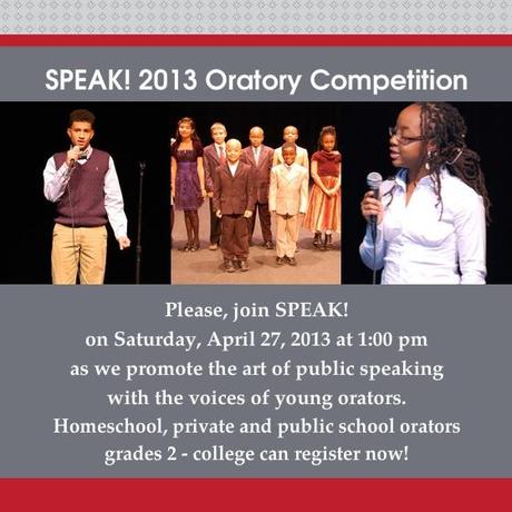 Speak Oratory Competition