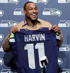 Seahawks Harvin Football