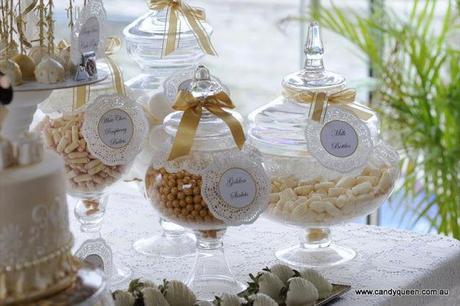 Vintage and Elegant Baby Shower by Candy Queen