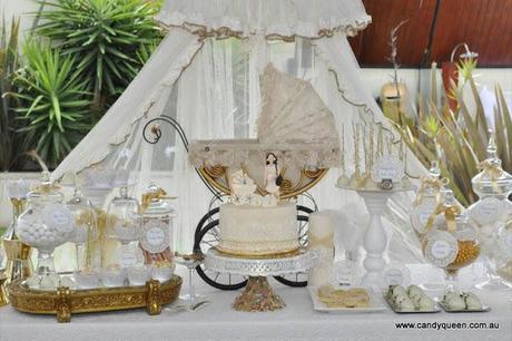Vintage and Elegant Baby Shower by Candy Queen