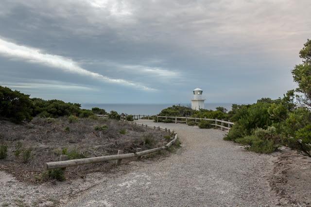 path leading to cape liptrap lighthouse