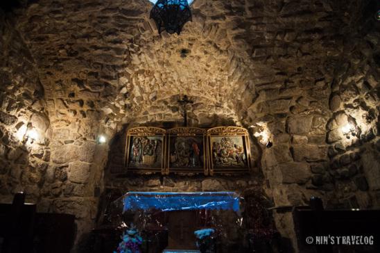 The chapel at the House of St. Anania, at the Northeastern corner of the Christian Quarter