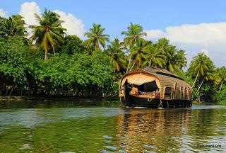 The Houseboats in Kumarakom Display the Divine of Nature