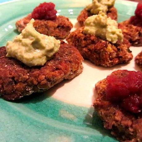 Baked Black Eyed Peas Croquettes
