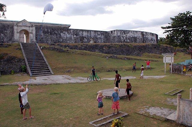 games at the old fort
