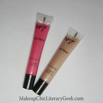 New Boots No 7 Spring Product Swatches and Review - Primer, Skin Illuminator, Mascara, and Lip Glacé