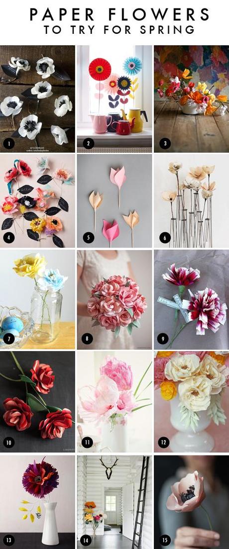 Best paper flowers