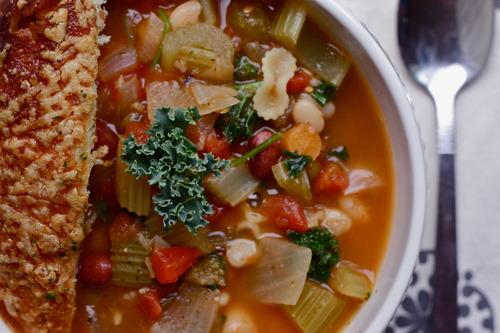 Easy Vegetable Pasta Fagioli