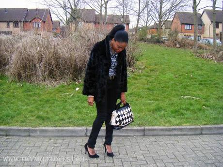 Today I'm Wearing: Black & White Details