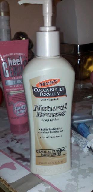 Palmers Natural Bronze Body Lotion.