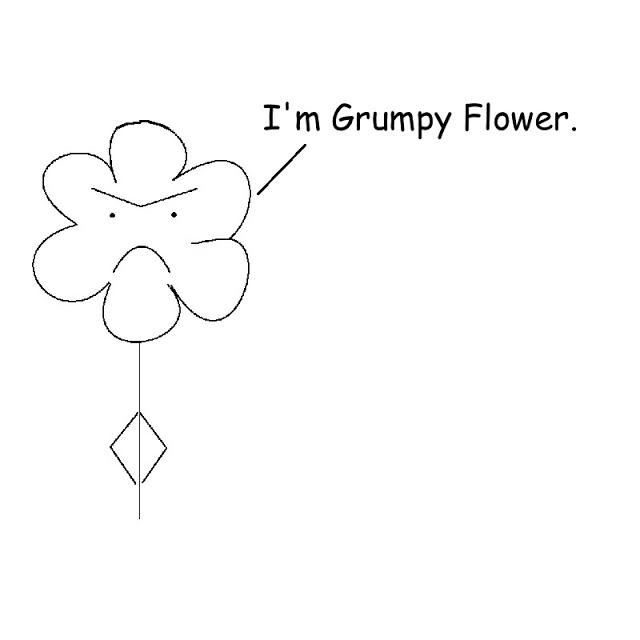 Grumpy Flower