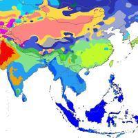 Asia in colour