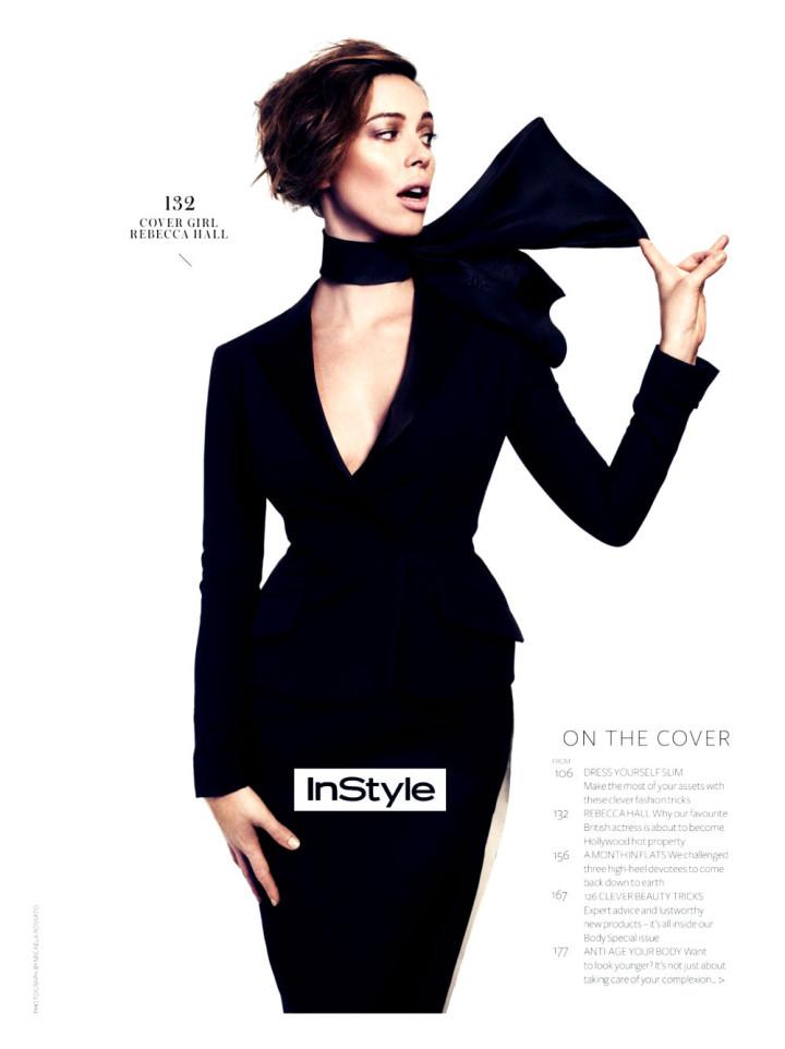 Rebecca Hall by Micaela Rossato for InStyle UK May 2013