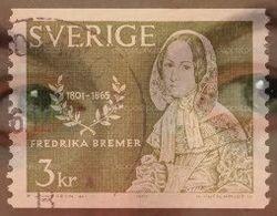 Frederika bremer stamp with eyes