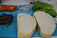 Kalamata Olive and Pesto Sandwich (Vegan Friendly) a.k.a Copycat Corfu Sandwich