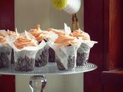Chocolate Cupcakes with Rose Vanilla Buttercream