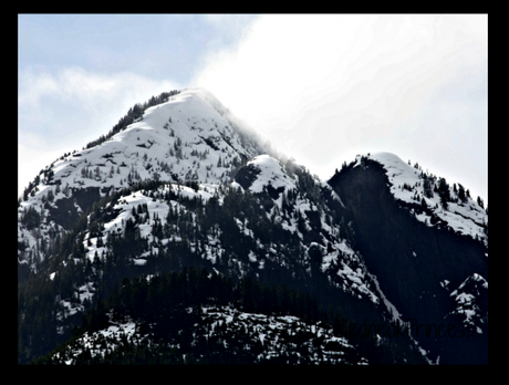 Mountains in the sun