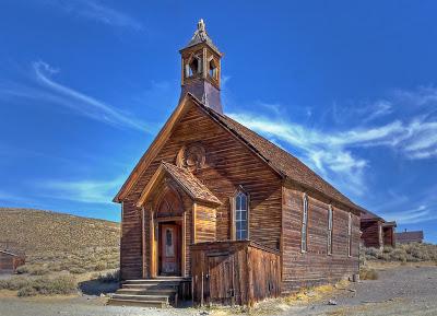 Bodie ghost town, the Church 