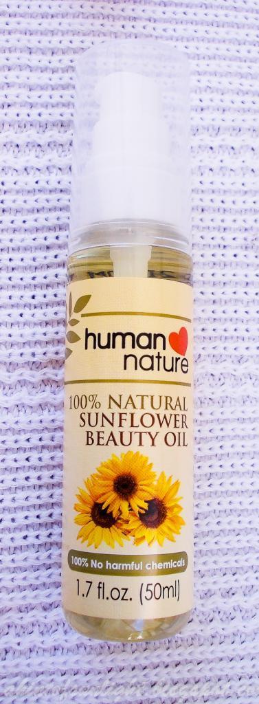 Human Nature Sunflower Beauty Oil Review