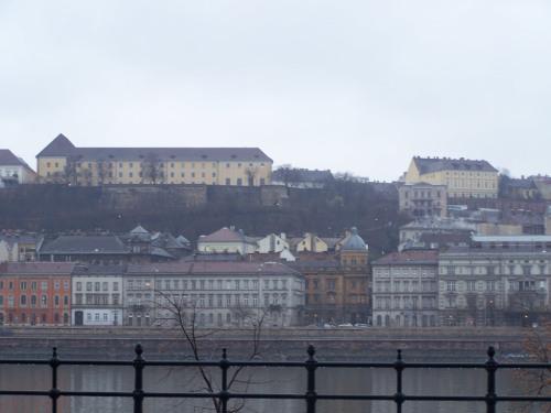 Buda from Pest; Taken in December of 2008