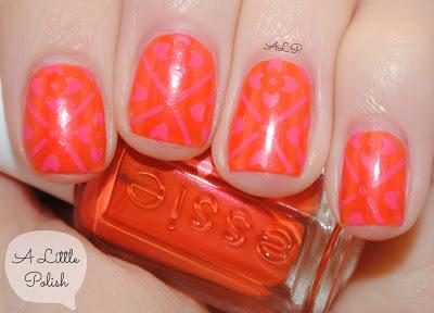 AIS - Stamping Over An Orange Base