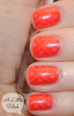 AIS - Stamping Over An Orange Base