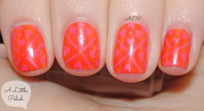 AIS - Stamping Over An Orange Base