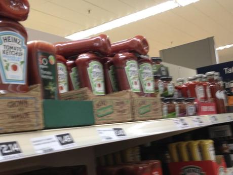 Really good selection of ketchups at Sainsbury's Superstore, Southgate, Huddersfield