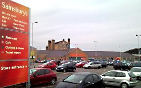 Sainsbury's Superstore on Southgate, Huddersfield from http://www.virtualhuddersfield.com/aspley.htm ( I forgot to take a photo sorry)