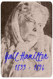 Gail hamilton with name and dates