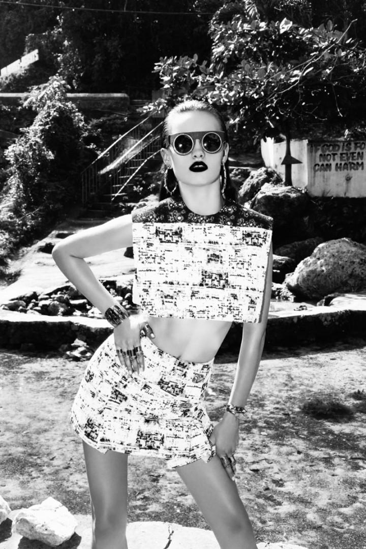 Ali Lagarde by Richard Bernardin for Grazia Paris March 2013 3